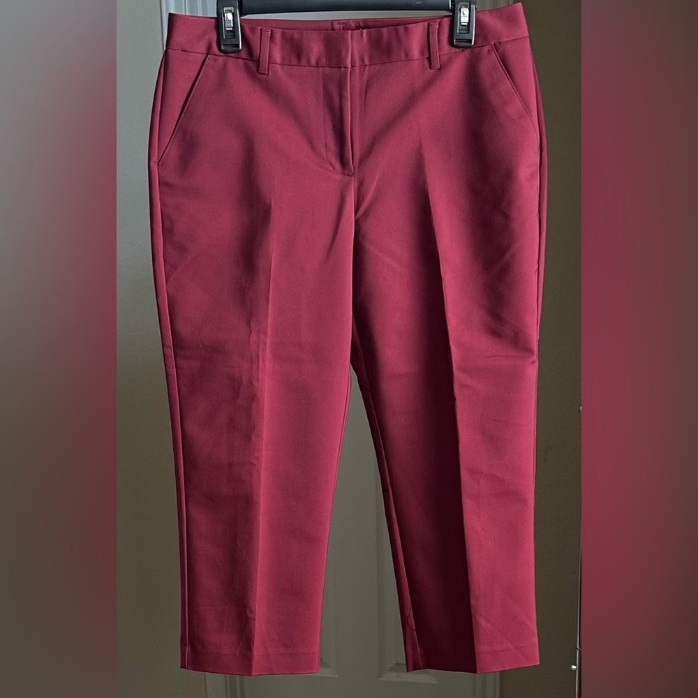 Maurices Maroon Capri